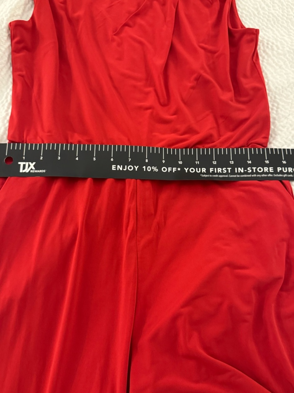 Jason Wu Women’s City Sleeveless Red Wide-Leg Jumpsuit - Picture 5 of 7